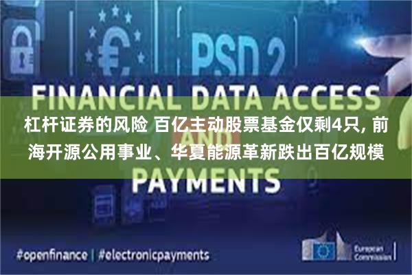 杠杆证券的风险 百亿主动股票基金仅剩4只, 前海开源公用事业、华夏能源革新跌出百亿规模
